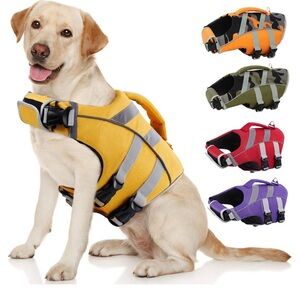 NWT Small Yellow Kuoser Dog Life Jacket